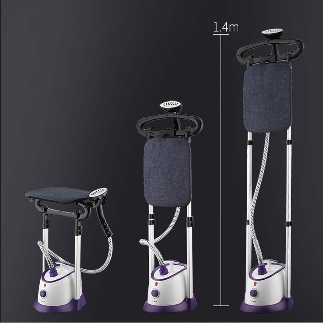 Soga 2X Garment Steamer Vertical Twin Pole Clothes 1700Ml 1800W Professional Steaming Kit Purple, Electronics &Amp; Appliances, Appliances, Small Home Appliances, Irons &Amp; Steam Stations, Garment Steamers,  - Nz Depot 5