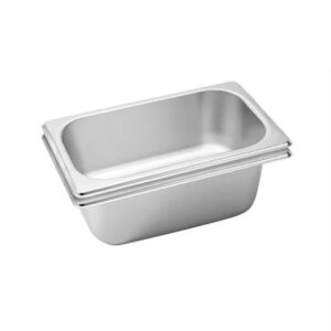 SOGA 2X Gastronorm GN Pan Full Size 1/3 GN Pan 10cm Deep Stainless Steel Tray, Home & Living, Kitchen & Dining, Bakeware, Baking Trays, ,  - NZ DEPOT 1