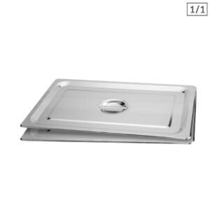 Soga 2X Gastronorm Gn Pan Lid Full Size 11 Stainless Steel Tray Top Cover Nz Depot - Nz Depot