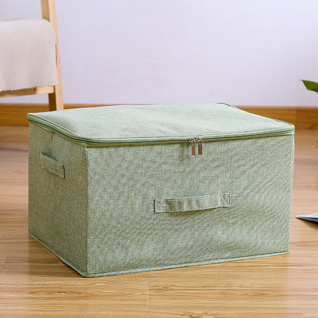 Soga 2X Green Large Portable Double Zipper Storage Box Moisture Proof Clothes Basket Foldable Home Organiser, Furniture, Storage &Amp; Shelving, Home Storage, , ,  - Nz Depot 7