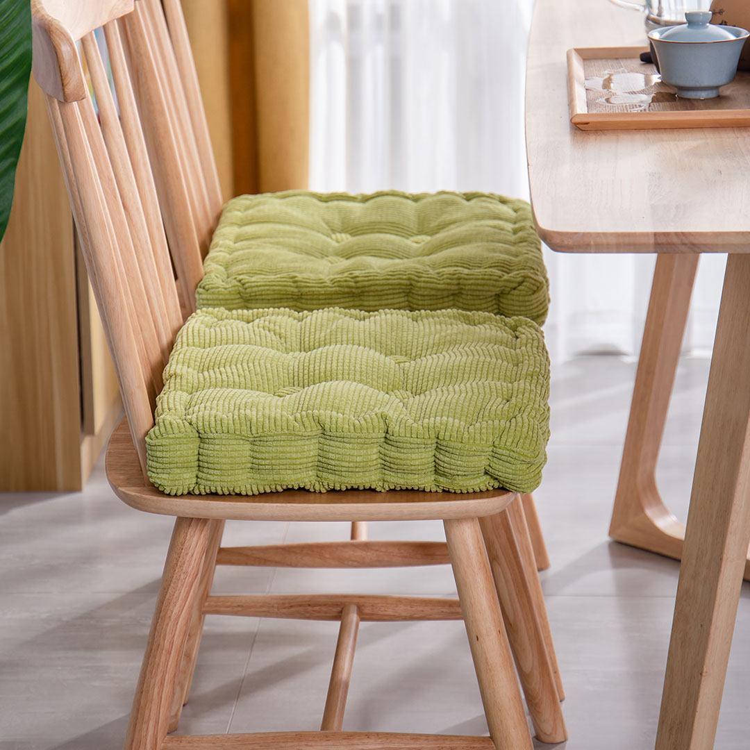 Soga 2X Green Square Cushion Soft Leaning Plush Backrest Throw Seat Pillow Home Office Sofa Decor, Furniture, Living Room Furniture, Occasional Chairs, , ,  - Nz Depot 4