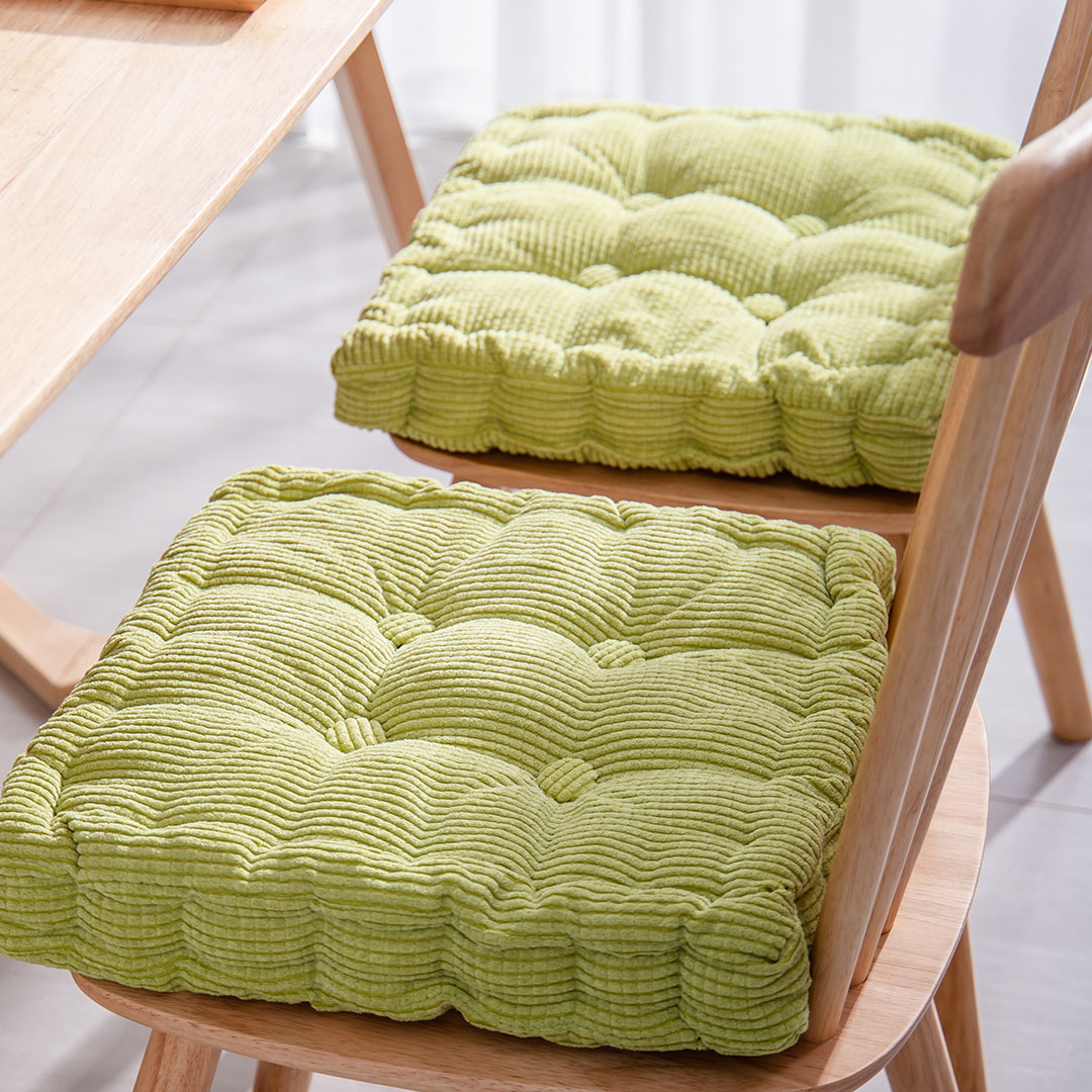 SOGA 2X Green Square Cushion Soft Leaning Plush Backrest Throw Seat Pillow Home Office Sofa Decor, Furniture, Living Room Furniture, Occasional Chairs, , ,  - NZ DEPOT 5