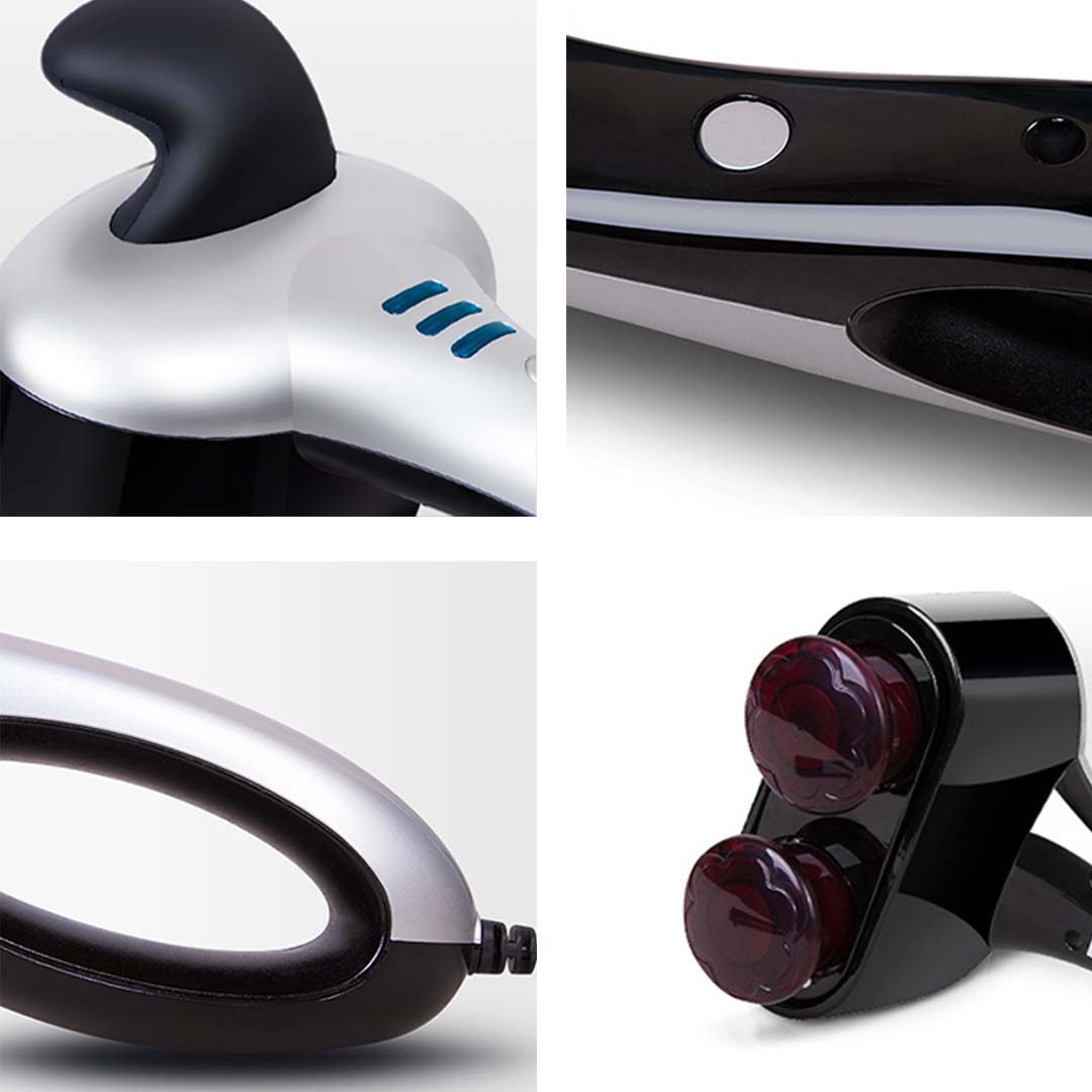 SOGA 2X Portable Handheld Massager Soothing Heat Stimulate Blood Flow Foot Shoulder NZ DEPOT 1 1