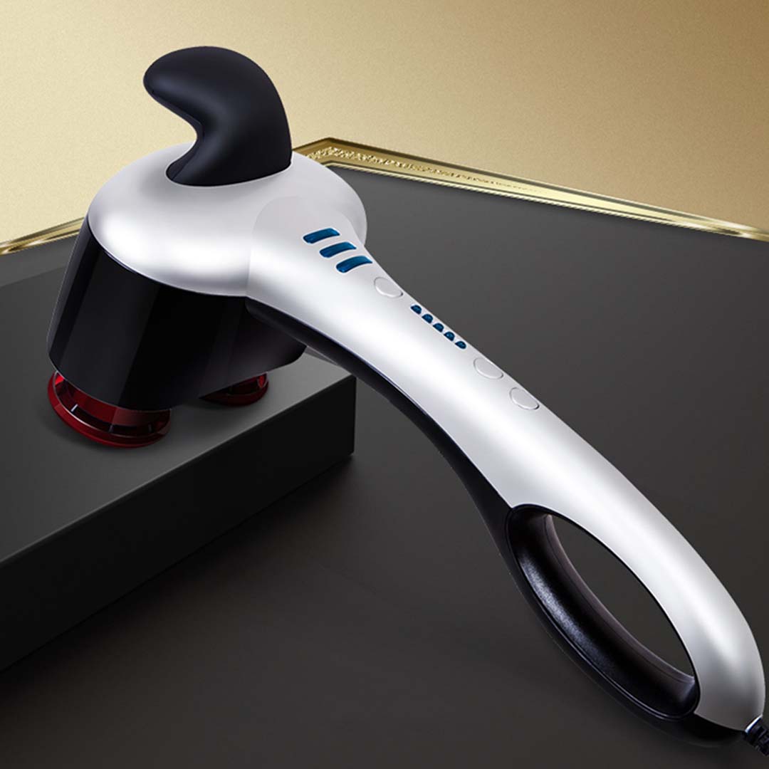 SOGA 2X Portable Handheld Massager Soothing Heat Stimulate Blood Flow Foot Shoulder NZ DEPOT 2 1