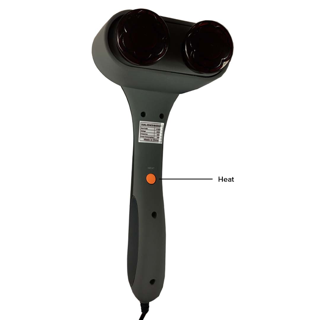 SOGA 2X Portable Handheld Massager Soothing Heat Stimulate Blood Flow Foot Shoulder NZ DEPOT 7