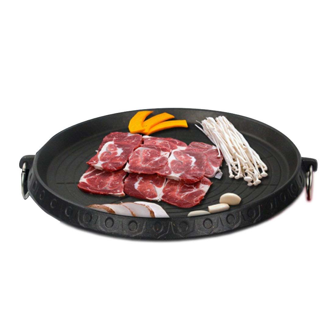 Soga 2X Portable Korean Bbq Butane Gas Stove Stone Grill Plate Non Stick Coated Round, Home &Amp; Living, Outdoor Living, Barbecues, Barbecue Accessories, Spare Parts &Amp; Fittings,  - Nz Depot 6