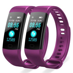 SOGA 2X Sport Smart Watch Health Fitness Wrist Band Bracelet Activity Tracker Purple, Electronics & Appliances, Wearable Technology, Watches, ,  - NZ DEPOT 1