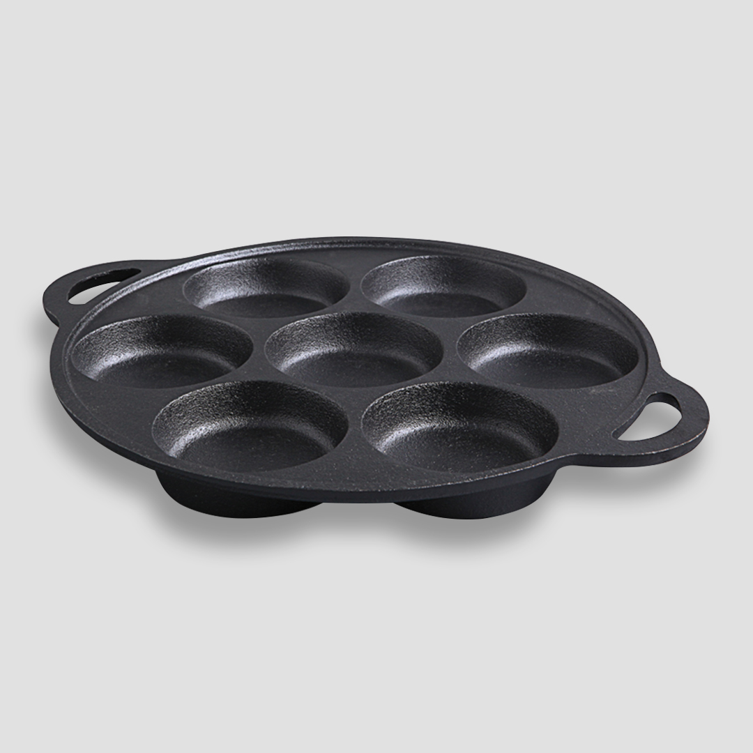 Soga 31.5Cm Cast Iron Takoyaki Fry Pan Octopus Balls Maker 7 Hole Cavities Grill Mold, Home &Amp; Living, Kitchen &Amp; Dining, Cookware, Frying Pans, ,  - Nz Depot 4