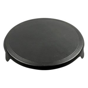 Soga 33Cm Reversible Round Cast Iron Crepes Pan Baking Cookie Pancake Pizza Bakeware Nz Depot - Nz Depot