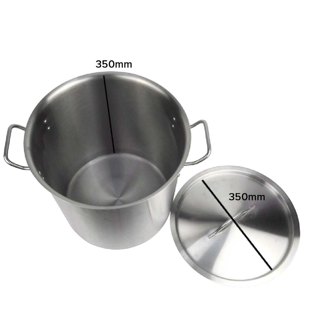 Soga 33L 18/10 Stainless Steel Stockpot With Perforated Stock Pot Basket Pasta Strainer, Home &Amp; Living, Kitchen &Amp; Dining, Cookware, Stock &Amp; Multi Pots, ,  - Nz Depot 5