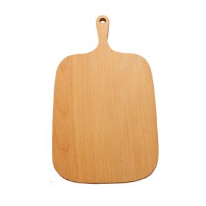 SOGA 33cm Brown Rectangle Wooden Serving Tray Chopping Board Paddle with Handle Home Decor, Kitchenware, Table Top, Servingware, Servingware Platter, ,  - NZ DEPOT 1