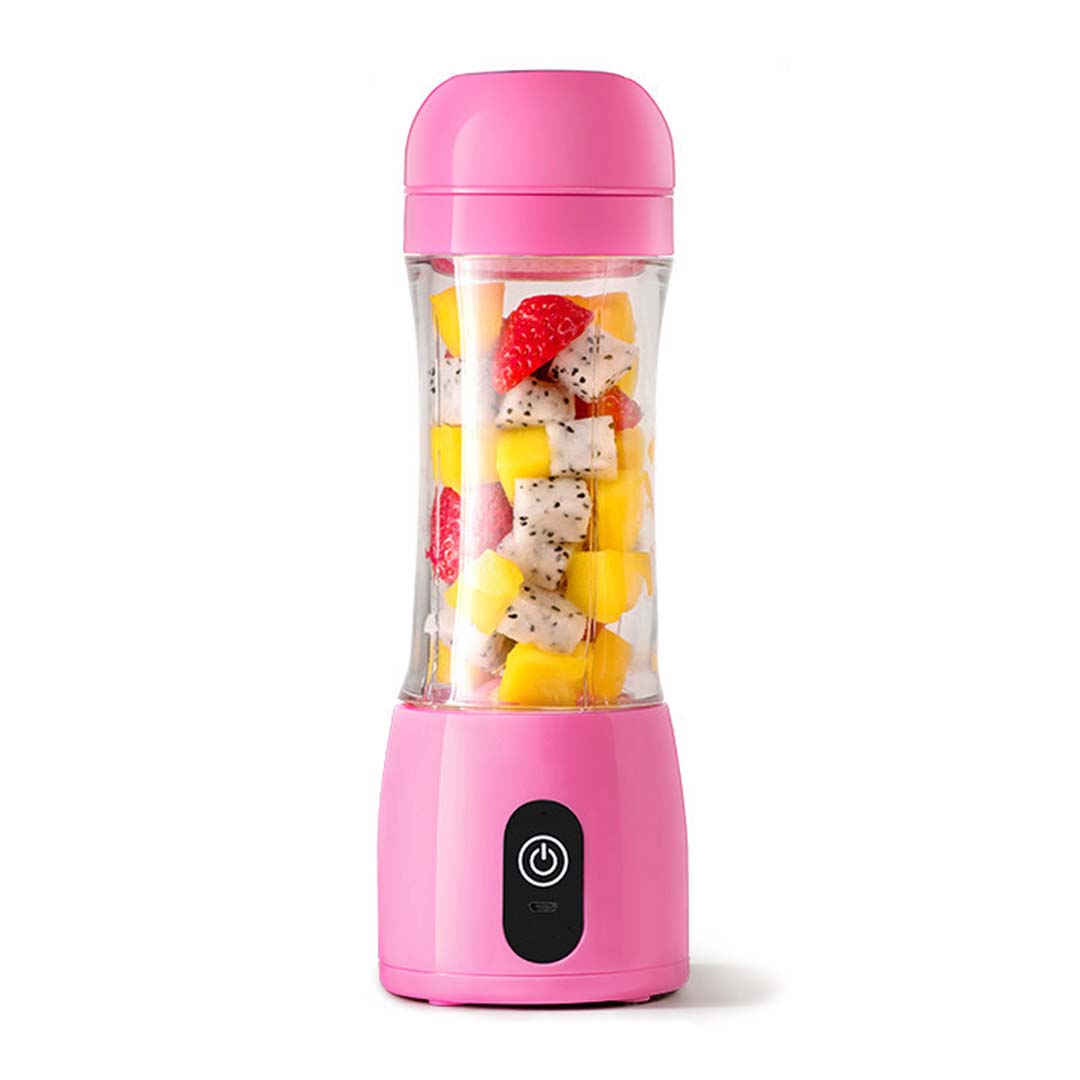 Soga 380Ml Portable Mini Usb Rechargeable Handheld Fruit Mixer Juicer Pink, Electronics &Amp; Appliances, Appliances, Small Kitchen Appliances, Coffee Machines &Amp; Beverages, Juicers,  - Nz Depot 1