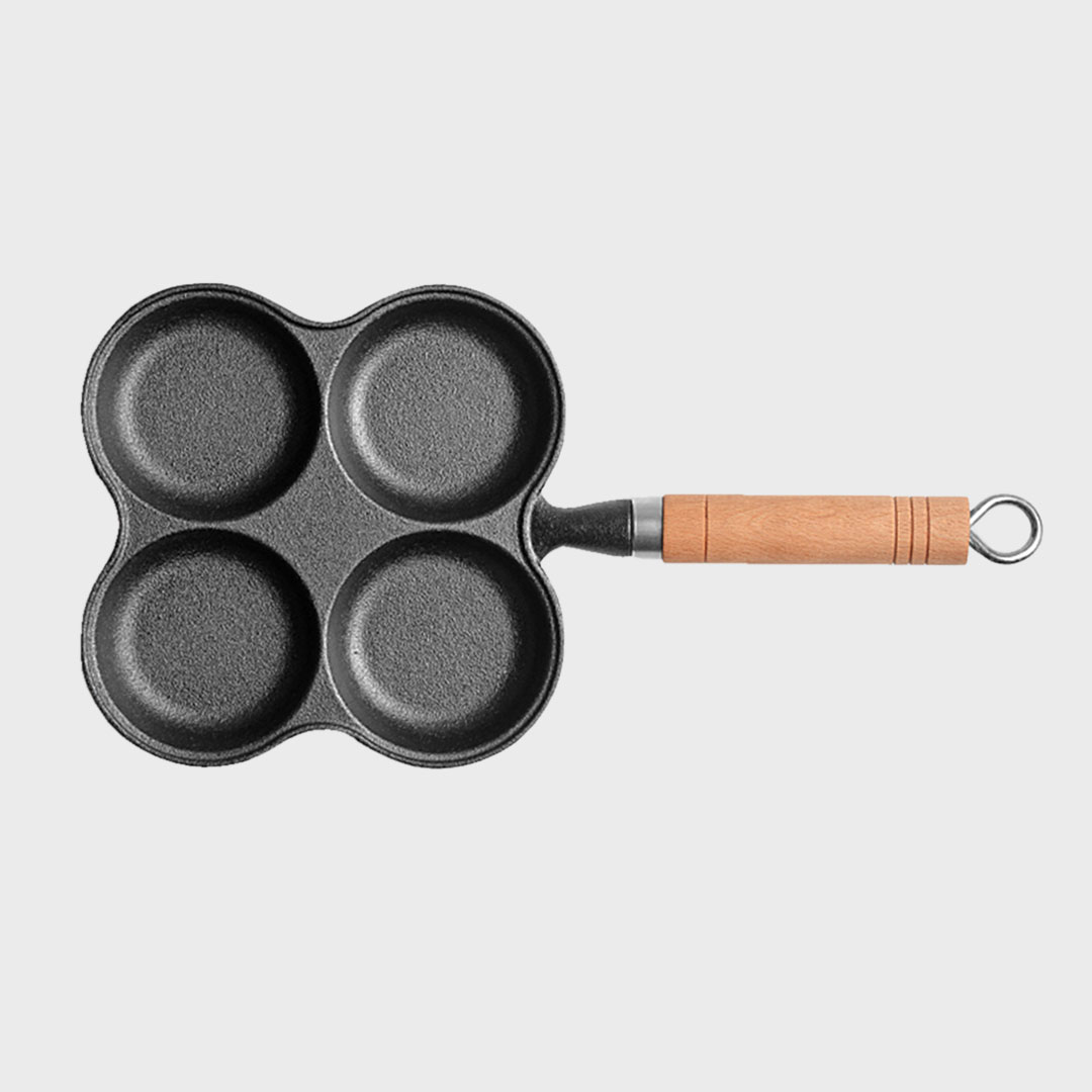 Soga 4 Mold Multi-Portion Cast Iron Breakfast Fried Egg Pancake Omelet Fry Pan, Home &Amp; Living, Kitchen &Amp; Dining, Cookware, Frying Pans, ,  - Nz Depot 3