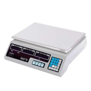 Soga 40Kg Digital Commercial Kitchen Scales Shop Electronic Weight Scale Food White Nz Depot - Nz Depot