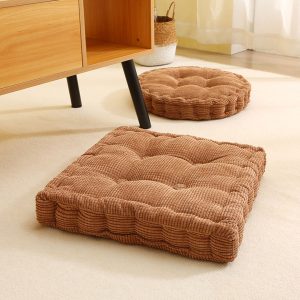 SOGA 4X Coffee Square Cushion Soft Leaning Plush Backrest Throw Seat Pillow Home Office Decor, Furniture, Living Room Furniture, Occasional Chairs, , ,  - NZ DEPOT 2