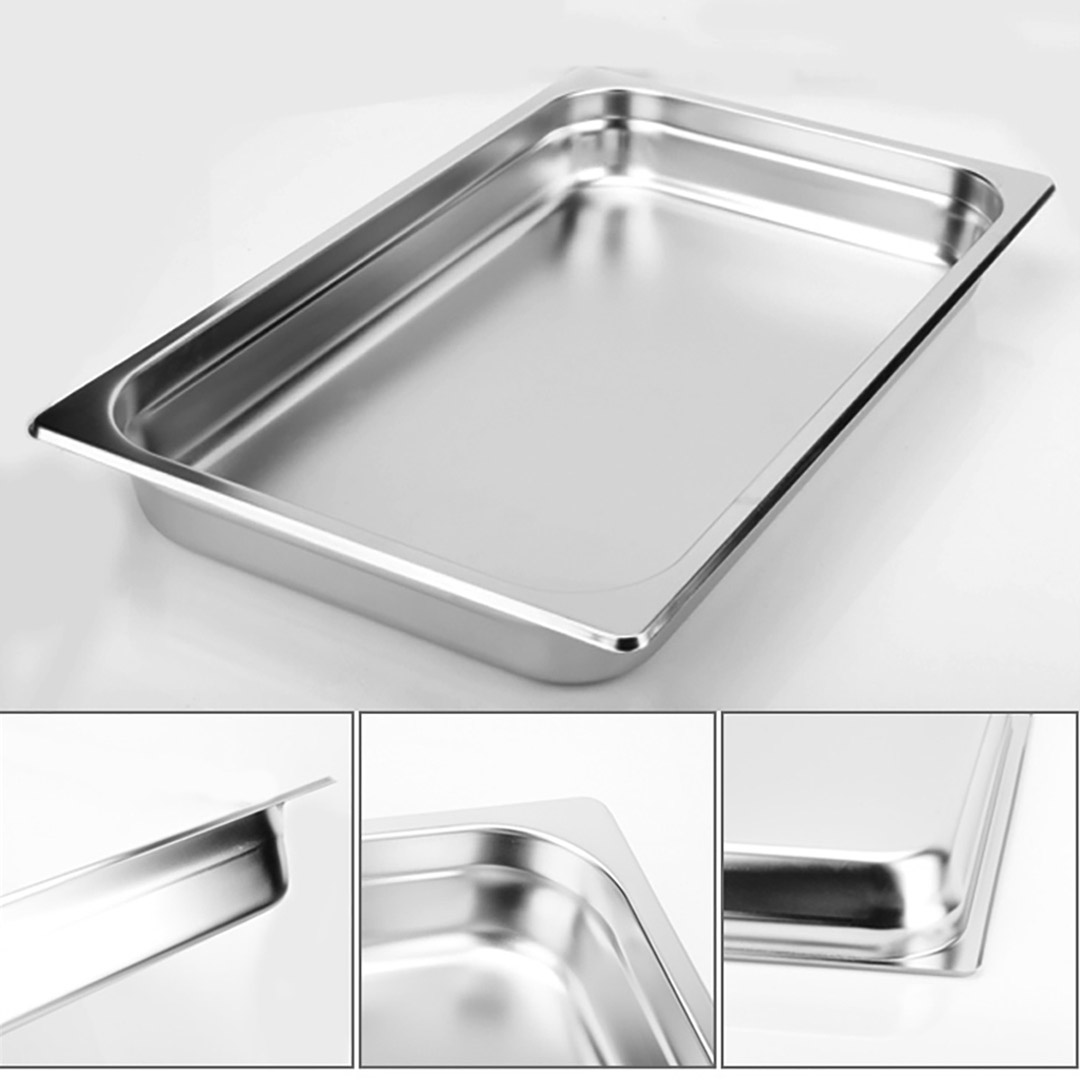 Soga 4X Gastronorm Gn Pan Full Size 1/1 Gn Pan 10Cm Deep Stainless Steel Tray, Home &Amp; Living, Kitchen &Amp; Dining, Bakeware, Baking Trays, ,  - Nz Depot 3