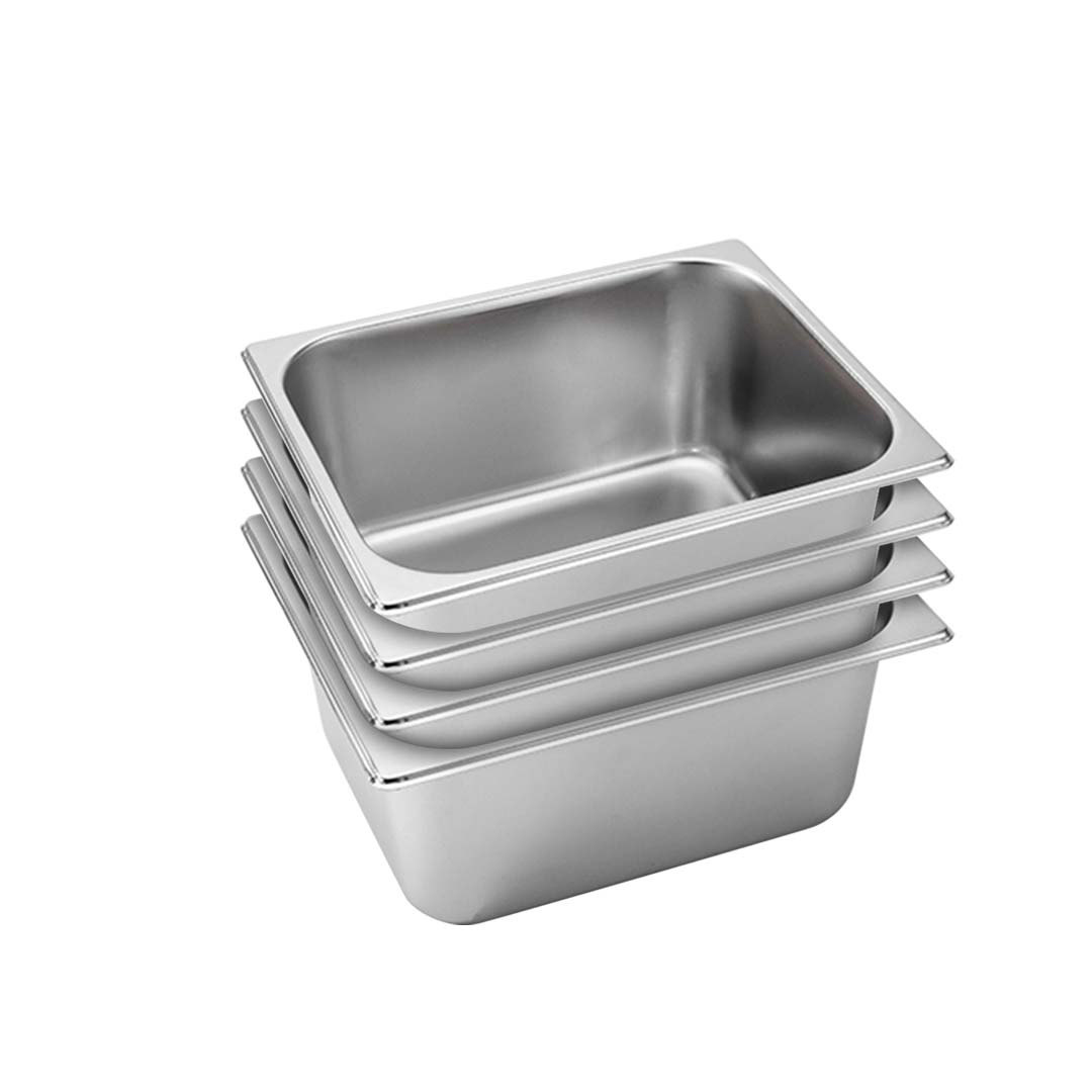 Soga 4X Gastronorm Gn Pan Full Size 1/2 Gn Pan 15Cm Deep Stainless Steel Tray, Home &Amp; Living, Kitchen &Amp; Dining, Bakeware, Baking Trays, ,  - Nz Depot 1