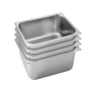 SOGA 4X Gastronorm GN Pan Full Size 1/2 GN Pan 20cm Deep Stainless Steel Tray, Home & Living, Kitchen & Dining, Bakeware, Baking Trays, ,  - NZ DEPOT 1