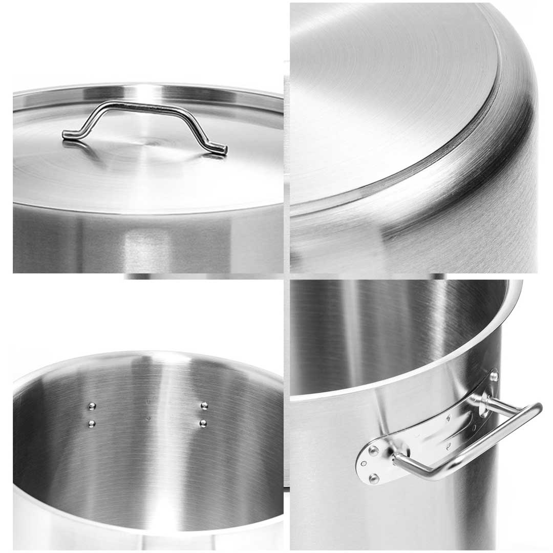 Soga 55Cm Top Grade Stockpot Lid Stainless Steel Stock Pot Cover, Home &Amp; Living, Kitchen &Amp; Dining, Cookware, Stock &Amp; Multi Pots, ,  - Nz Depot 5