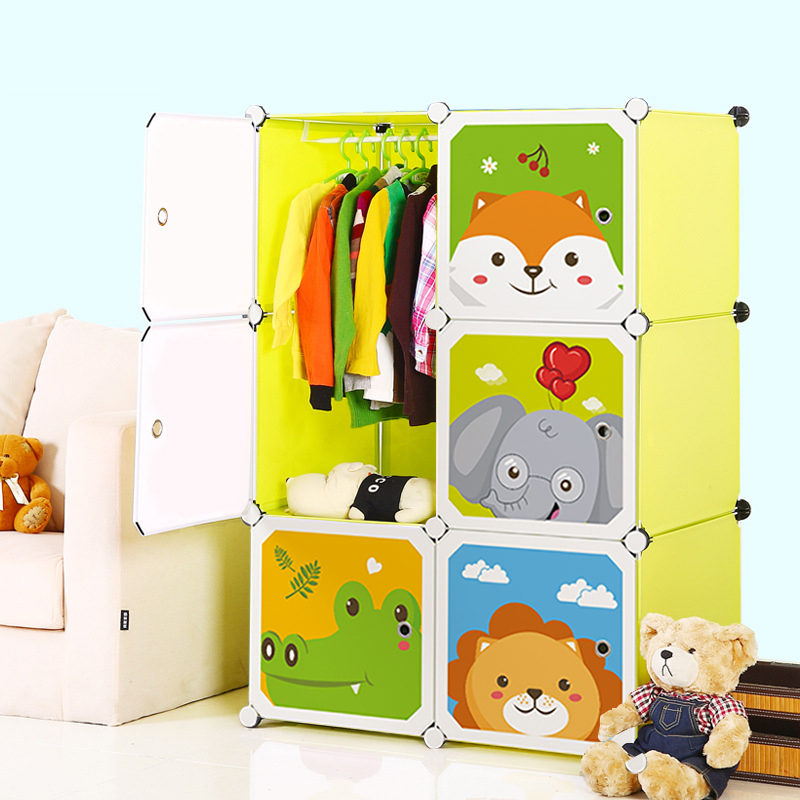 Soga 6 Cubes Animal Design Portable Wardrobe Divide-Grid Modular Storage Organiser Foldable Closet, Home &Amp; Living, Bedroom??Edroom Storage Solutions, Other, , ,  - Nz Depot 3