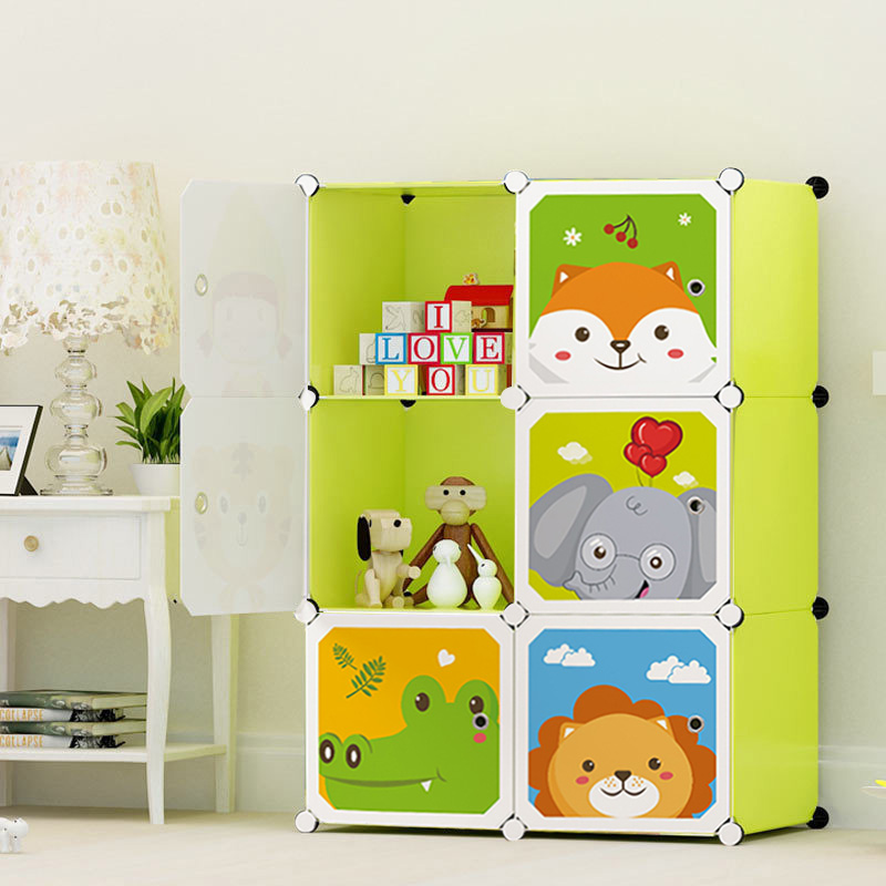 Soga 6 Cubes Animal Design Portable Wardrobe Divide-Grid Modular Storage Organiser Foldable Closet, Home &Amp; Living, Bedroom??Edroom Storage Solutions, Other, , ,  - Nz Depot 4