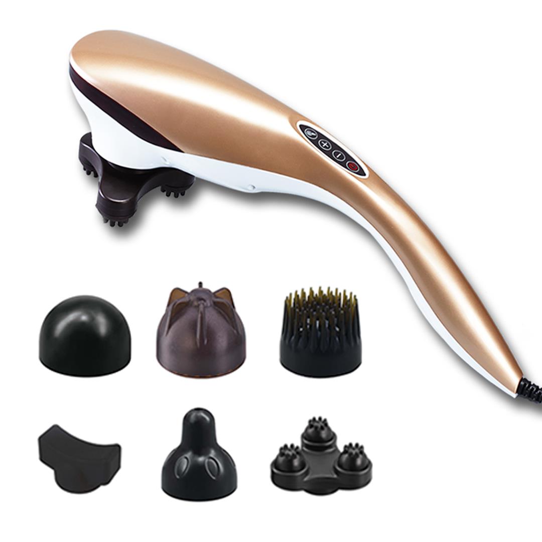 Soga 6 Heads Portable Handheld Massager Soothing Stimulate Blood Flow Shoulder Gold, Health &Amp; Beauty, Personal Care, Massagers, , ,  - Nz Depot 1