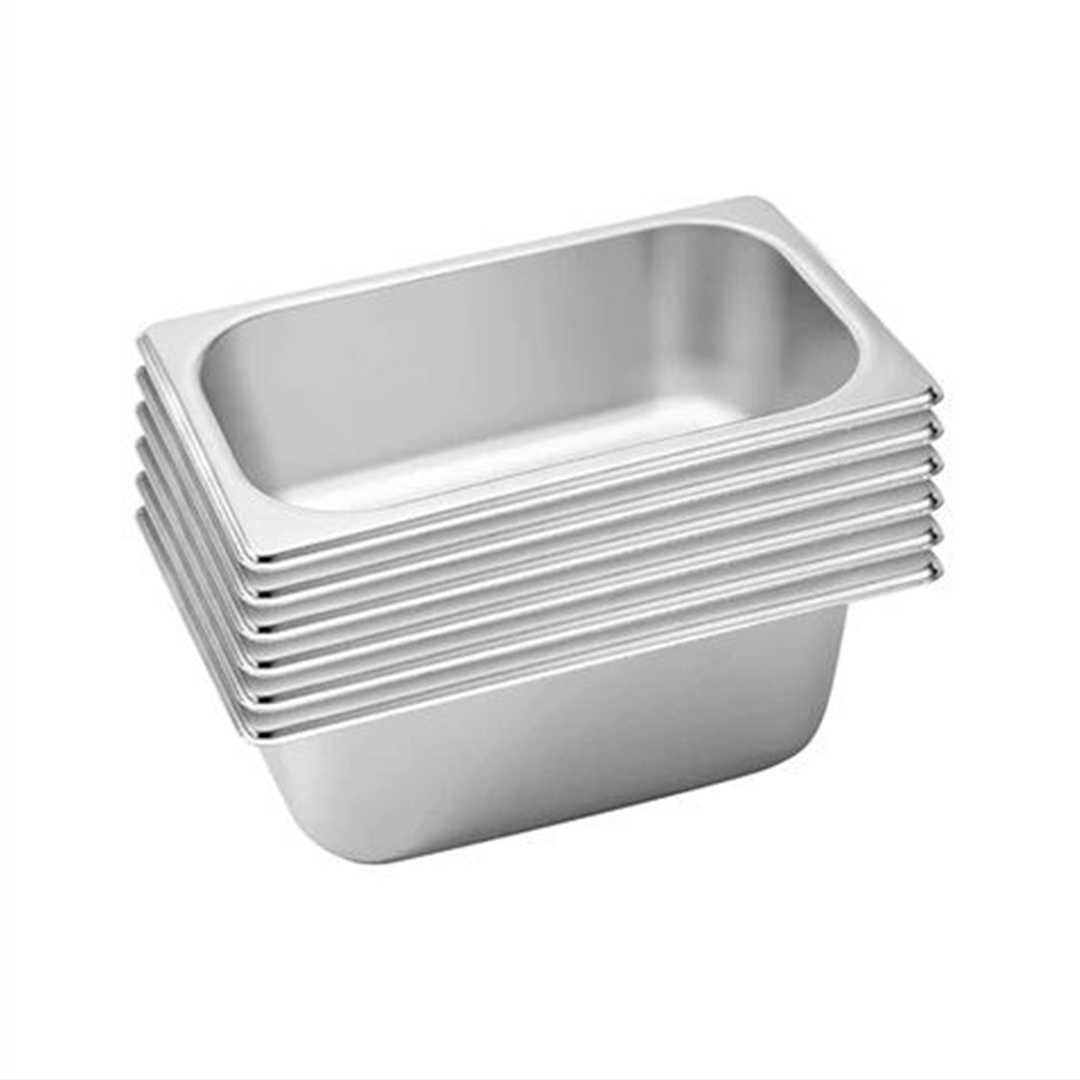 Soga 6X Gastronorm Gn Pan Full Size 1/3 Gn Pan 10Cm Deep Stainless Steel Tray, Home &Amp; Living, Kitchen &Amp; Dining, Bakeware, Baking Trays, ,  - Nz Depot 1