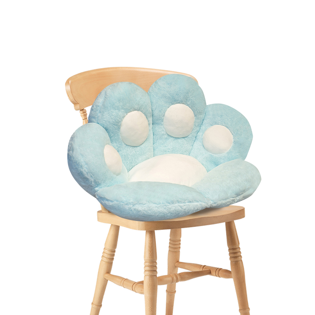 Soga 70Cm Mint Blue Paw Shape Cushion Warm Lazy Sofa Decorative Pillow Backseat Plush Mat Home Decor, Furniture, Living Room Furniture, Occasional Chairs, , ,  - Nz Depot 1