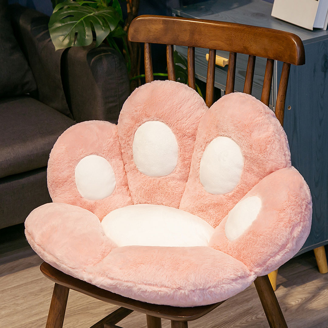 SOGA 70cm Pink Paw Shape Cushion Warm Lazy Sofa Decorative Pillow Backseat Plush Mat Home Decor, Furniture, Living Room Furniture, Occasional Chairs, ,  - NZ DEPOT 2