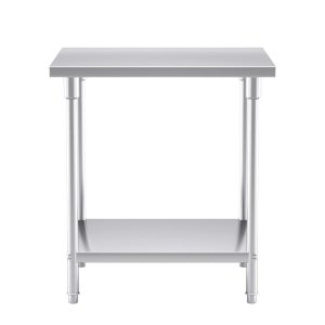 SOGA 80*70*85cm Commercial Catering Kitchen Stainless Steel Prep Work Bench, furniture, kitchen & dining room furniture, buffets, sideboards & kitchen islands, , ,  - NZ DEPOT 2