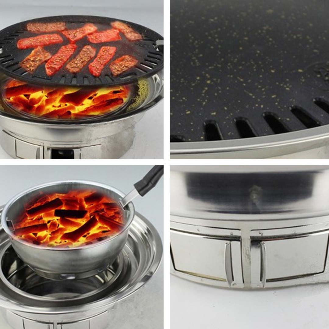 Soga Bbq Grill Stainless Steel Portable Smokeless Charcoal Grill Home Outdoor Camping, Home &Amp; Living, Outdoor Living, Barbecues, Barbecues, Freestanding,  - Nz Depot 5