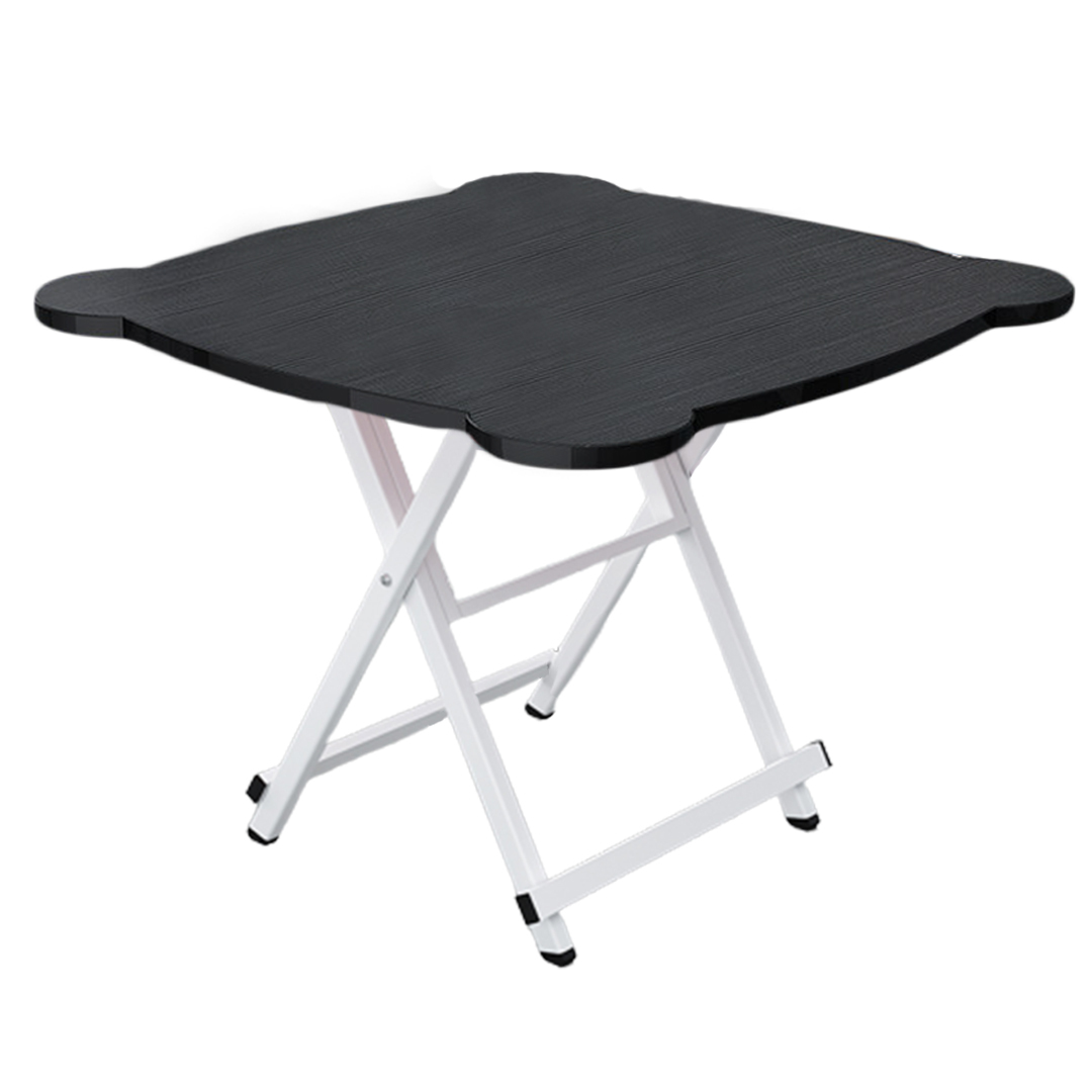 Soga Black Minimalist Cat Ear Folding Table Indoor Outdoor Portable Stall Desk Home Decor, Furniture, Living Room Furniture, Tables, , ,  - Nz Depot 1