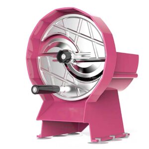 SOGA Commercial Manual Vegetable Fruit Slicer Kitchen Cutter Machine Pink, Home & Living, Kitchen & Dining, Kitchen Tools & Utensils, Graters, Peelers & Slicers, ,  - NZ DEPOT 1