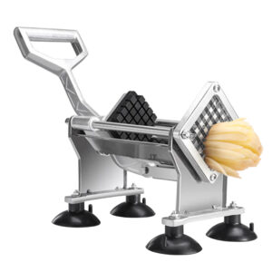 SOGA Stainless Steel Potato Cutter Commercial-Grade French Fry and Fruit/Vegetable Slicer with 3 Blades, Home & Living, Kitchen & Dining, Kitchen Tools & Utensils, Graters, Peelers & Slicers, ,  - NZ DEPOT 1