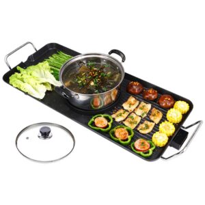 Soga Electric Steamboat Asian Hot Pot Soup Maker Fondue Teppanyaki Hotpot Grill Nz Depot - Nz Depot