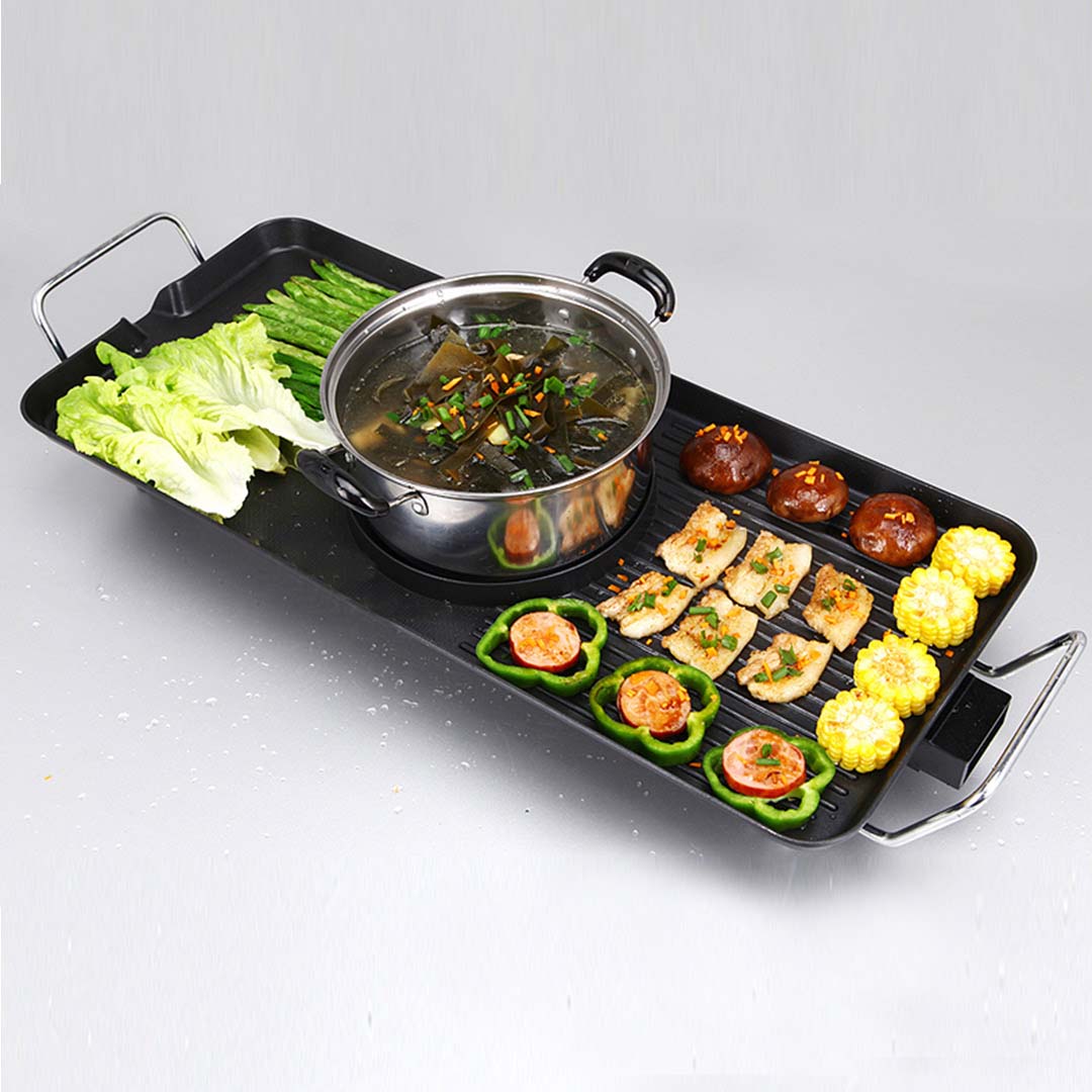 Soga Electric Steamboat Asian Hot Pot Soup Maker Fondue Teppanyaki Hotpot Grill, Electronics &Amp; Appliances &Gt; Appliances &Gt; Small Kitchen Appliances &Gt; Benchtop Cooking &Gt; Sandwich Presses &Amp; Grills, , , , ,  - Nz Depot 8