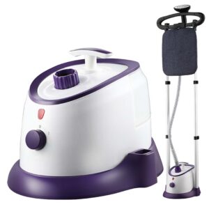 SOGA Garment Steamer Vertical Twin Pole Clothes 1700ml 1800w Professional Steaming Kit Purple, Electronics & Appliances, Appliances, Small Home Appliances, Irons & Steam Stations, Garment Steamers,  - NZ DEPOT 1