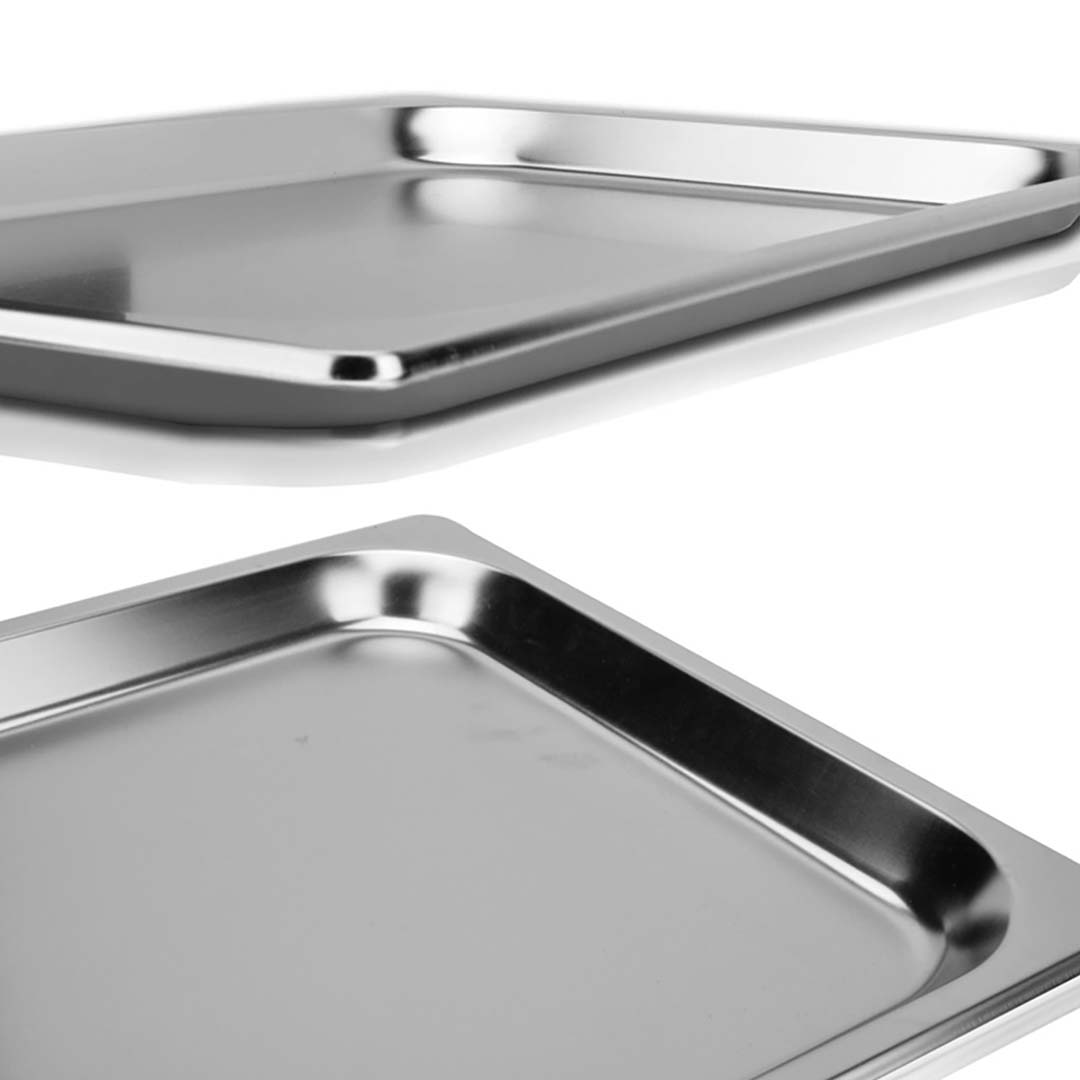 Soga Gastronorm Gn Pan Full Size 1/1 Gn Pan 6.5Cm Deep Stainless Steel Tray With Lid, Home &Amp; Living, Kitchen &Amp; Dining, Bakeware, Baking Trays, ,  - Nz Depot 7