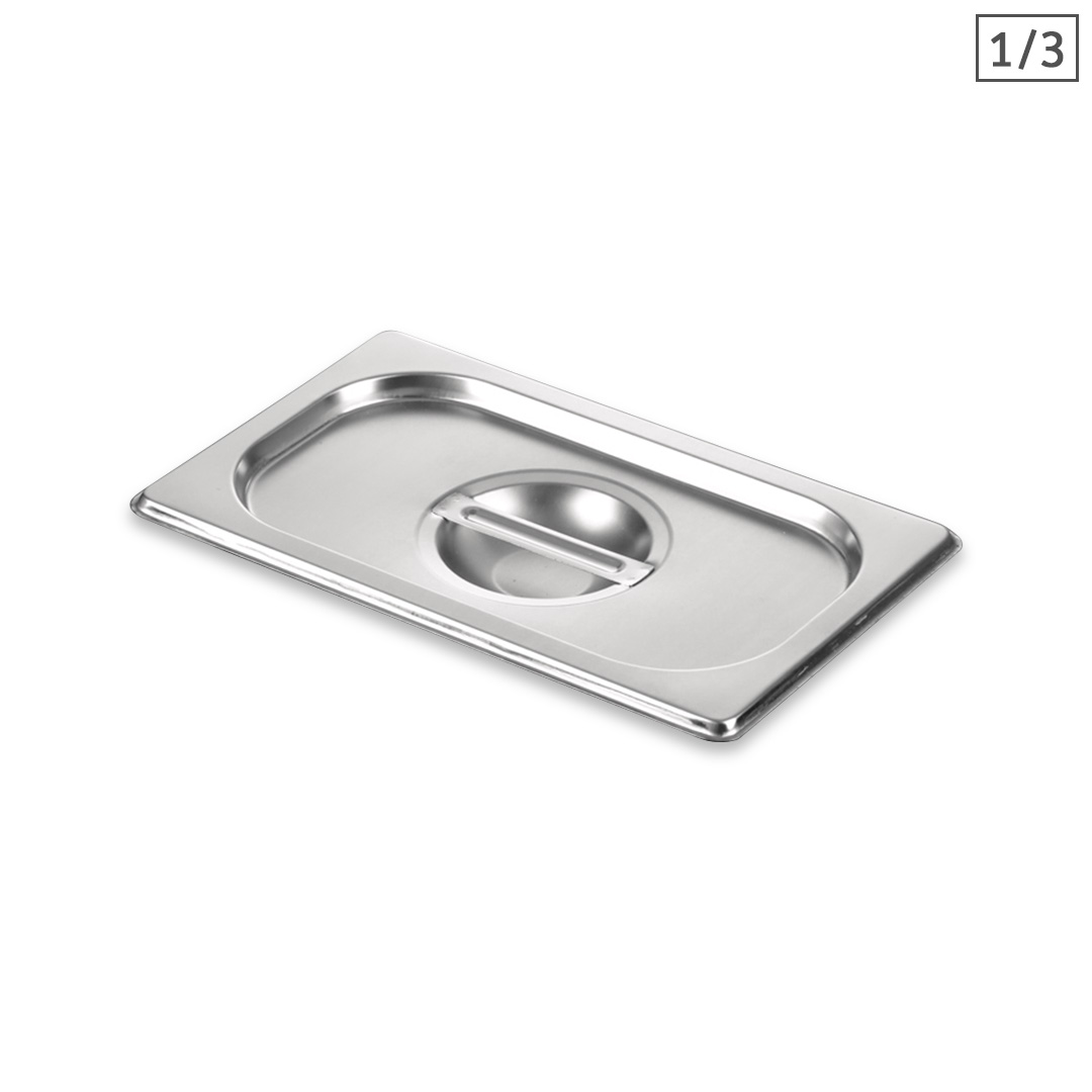 Soga Gastronorm Gn Pan Lid Full Size 1/3 Stainless Steel Tray Top Cover, Home &Amp; Living, Kitchen &Amp; Dining, Bakeware, Baking Trays, ,  - Nz Depot 1