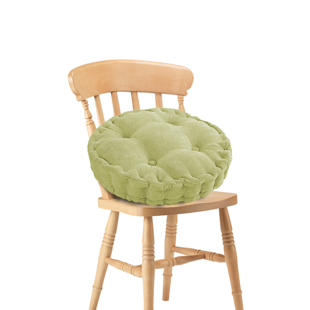 Soga Green Round Cushion Soft Leaning Plush Backrest Throw Seat Pillow Home Office Decor, Furniture, Living Room Furniture, Occasional Chairs, , ,  - Nz Depot 1