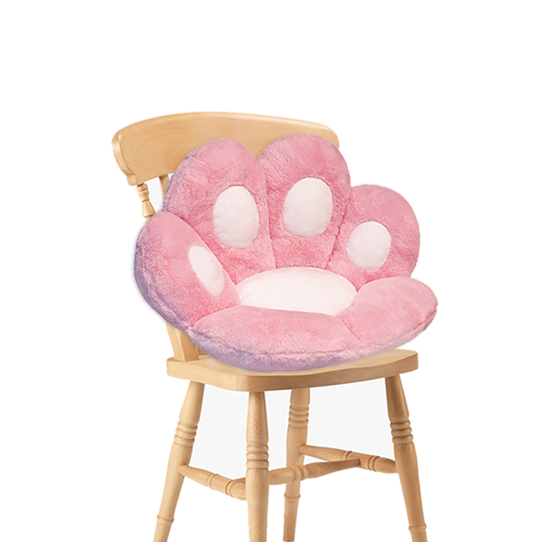 Soga Pink Paw Shape Cushion Warm Lazy Sofa Decorative Pillow Backseat Plush Mat Home Decor, Furniture, Living Room Furniture, Occasional Chairs, , ,  - Nz Depot 1