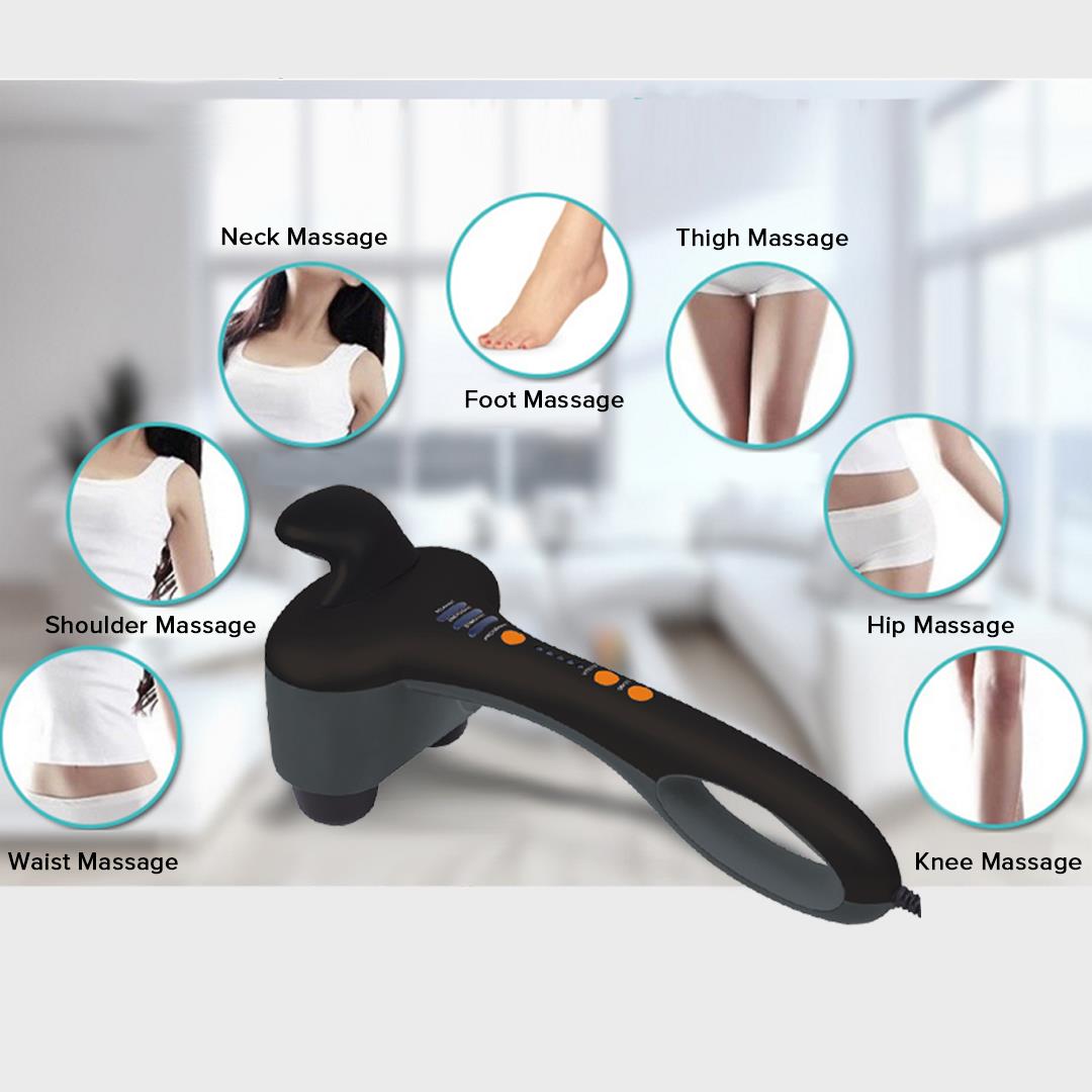 SOGA Portable Handheld Massager Soothing Heat Stimulate Blood Flow Foot Shoulder NZ DEPOT 4 1