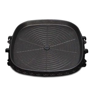 SOGA Portable Korean BBQ Butane Gas Stove Stone Grill Plate Non Stick Coated Square, home & living, outdoor living, barbecues, barbecue accessories, spare parts & fittings,  - NZ DEPOT 1