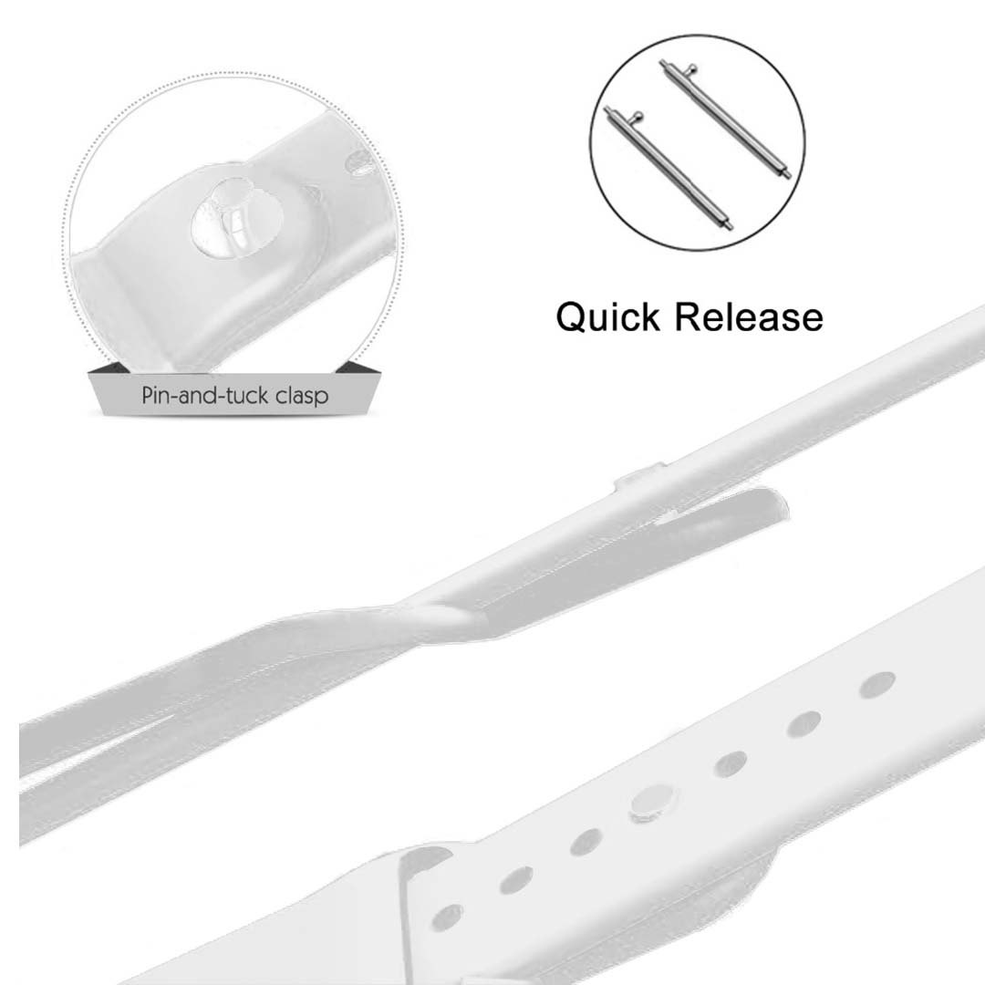 Soga Smart Sport Watch Model B57C Compatible Wristband Replacement Bracelet Strap White, Electronics &Amp; Appliances, Wearable Technology, Watches, , ,  - Nz Depot 8