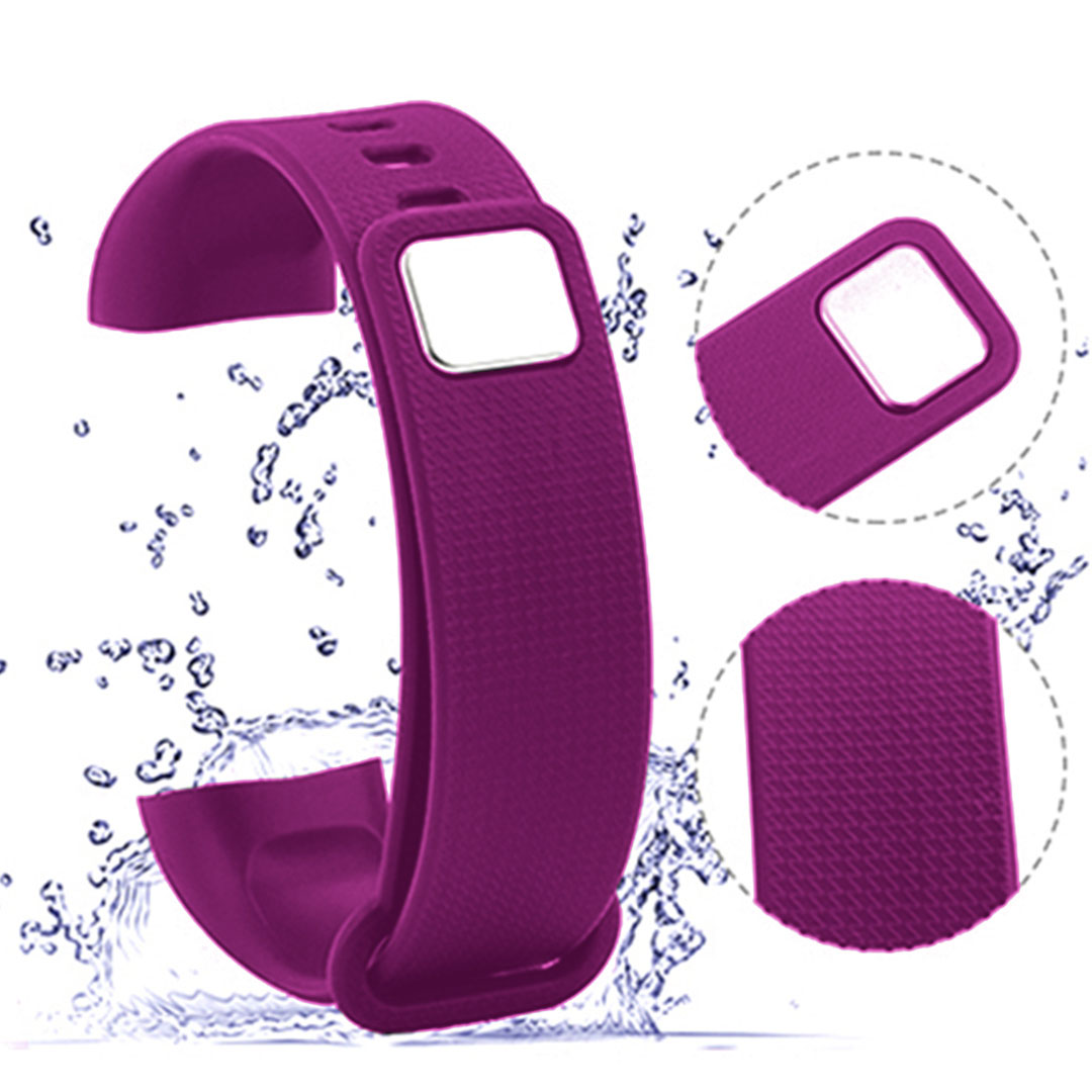 SOGA Smart Watch Model RD11 Compatible Sport Strap Wrist Bracelet Band Purple, Electronics & Appliances, Wearable Technology, Watches, ,  - NZ DEPOT 3