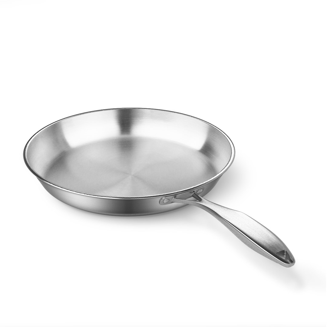 Soga Stainless Steel Fry Pan 20Cm 24Cm Frying Pan Top Grade Induction Cooking, Home &Amp; Living &Gt; Kitchen &Amp; Dining &Gt; Cookware &Gt; Frying Pans, , , , ,  - Nz Depot 4