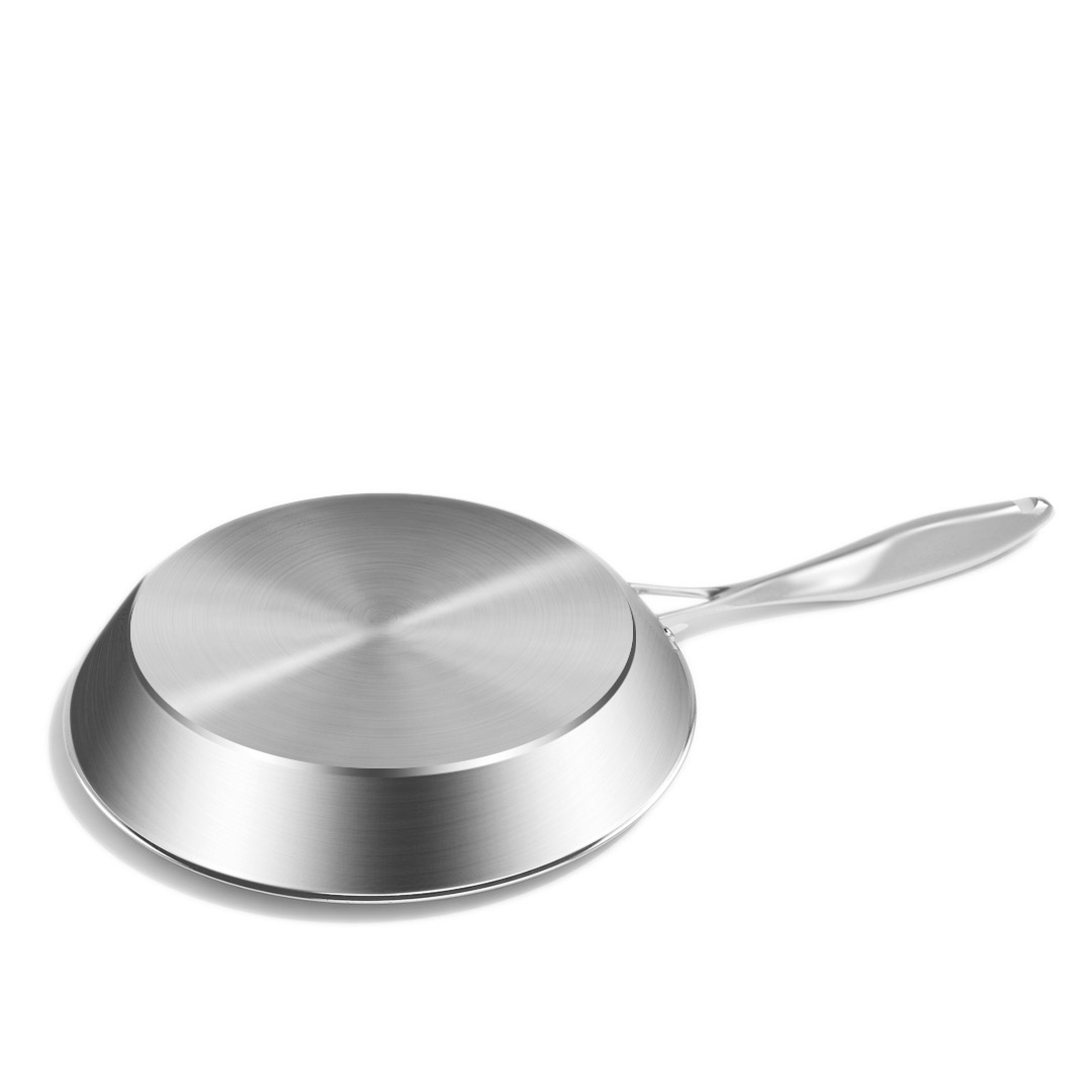 Soga Stainless Steel Fry Pan 20Cm 24Cm Frying Pan Top Grade Induction Cooking, Home &Amp; Living &Gt; Kitchen &Amp; Dining &Gt; Cookware &Gt; Frying Pans, , , , ,  - Nz Depot 5