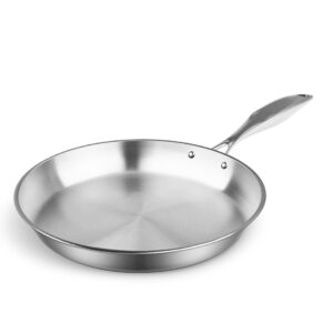 Soga Stainless Steel Fry Pan 20Cm Frying Pan Top Grade Induction Cooking Frypan Nz Depot - Nz Depot