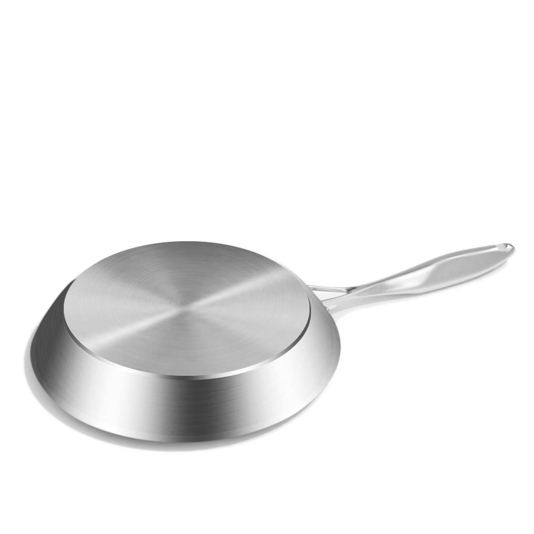 Soga Stainless Steel Fry Pan 22Cm 26Cm Frying Pan Induction Non Stick Interior, Home &Amp; Living &Gt; Kitchen &Amp; Dining &Gt; Cookware &Gt; Frying Pans, , , , ,  - Nz Depot 5