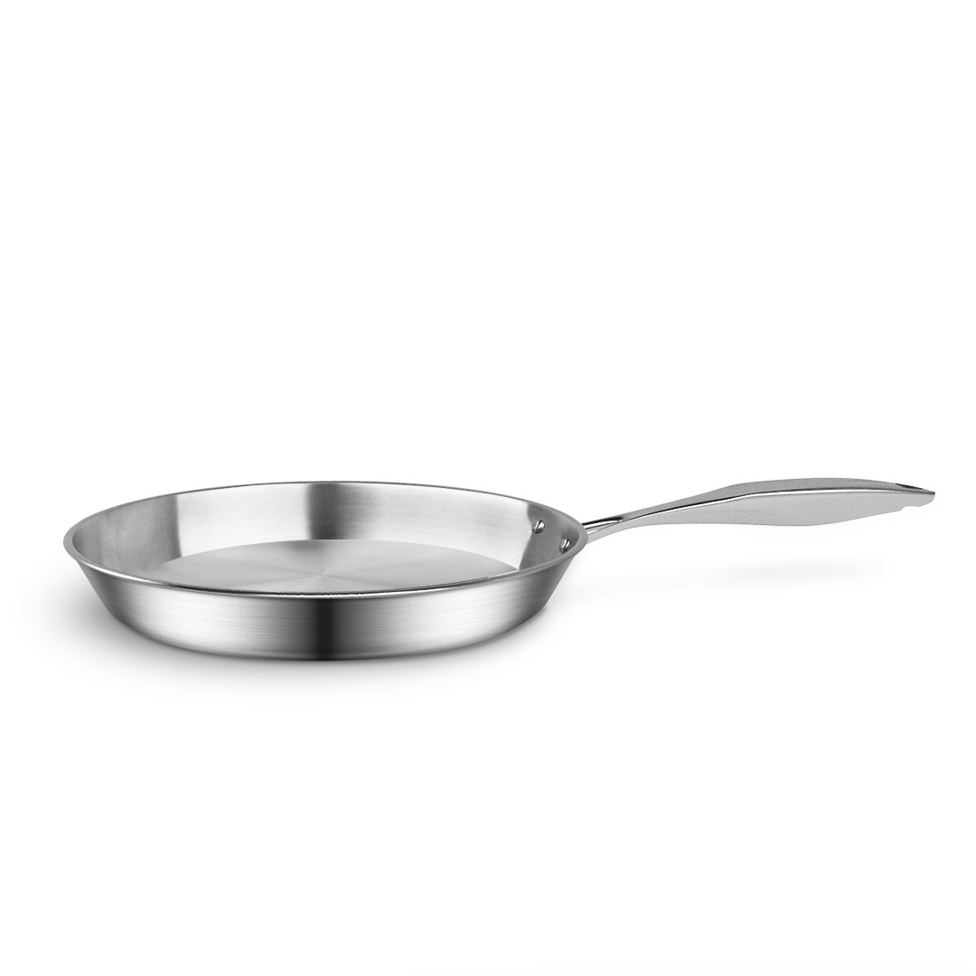 Soga Stainless Steel Fry Pan 22Cm 26Cm Frying Pan Top Grade Induction Cooking, Home &Amp; Living &Gt; Kitchen &Amp; Dining &Gt; Cookware &Gt; Frying Pans, , , , ,  - Nz Depot 3